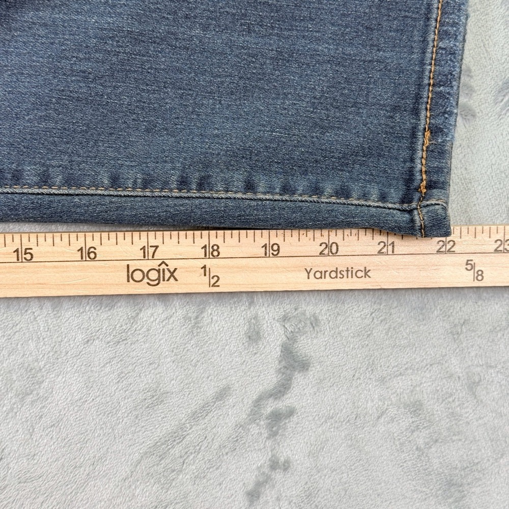 Levis 311 Shaping Skinny Capri Jeans Medium Wash Blue Denim 31 Waist 32" - Picture 14 of 16